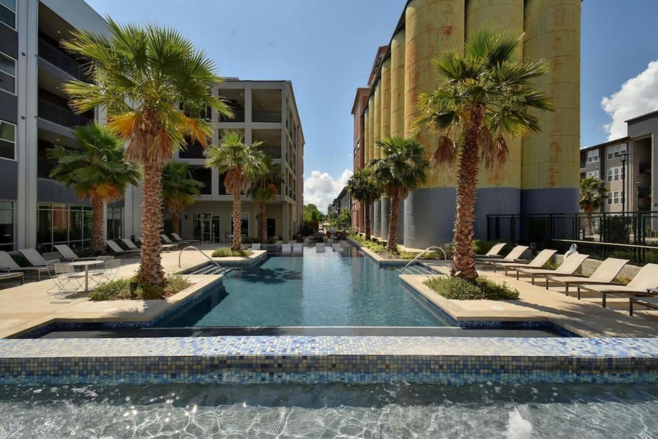 Vibrant Downtown Studio Wifi Pool Gym San Antonio Exterior foto